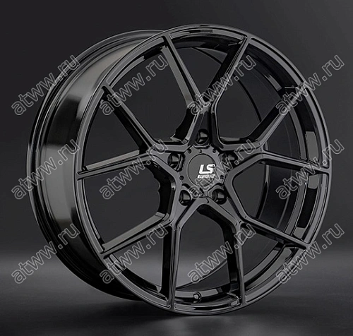 Диски литой LS wheels FlowForming RC72 9x20 5*127 Et:45 Dia:71,6 bk Екатеринбург