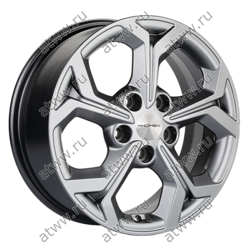 Диски литой Khomen 1606 6,5x16 5*114,3 Et:46 Dia:67,1 G-Silver Екатеринбург
