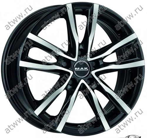 Диски литой MAK MILANO 6,5x16 5*108 Et:35 Dia:72,3 Black Mirror Екатеринбург