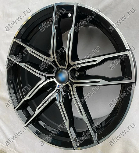 Диски литой Replica FR FP3076 9,5x20 5*112 Et:35 Dia:66,6 Black Machined Face Екатеринбург