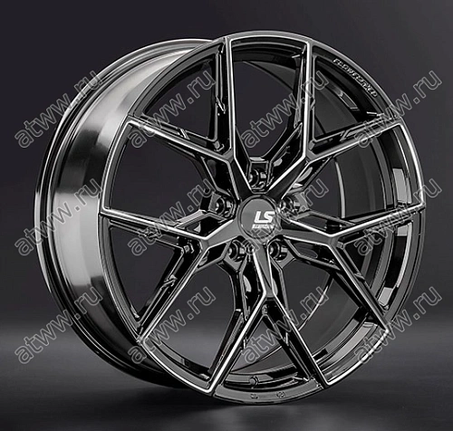 Диски литой LS wheels FlowForming RC82 8,5x20 5*108 Et:45 Dia:63,4 BK+SSF Екатеринбург