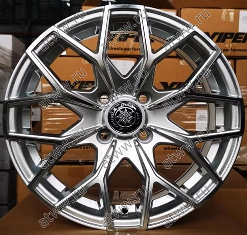 Диски литой VIVE V-06 6,5x15 4*100 Et:40 Dia:73,1 Silver Machined Екатеринбург