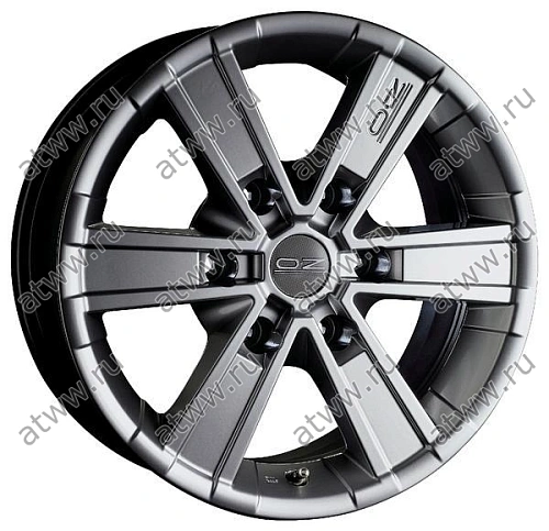 Диски литой OZ OFF Road 6 7x16 6*127 Et:35 Dia:78,1 Metal Titanium Екатеринбург