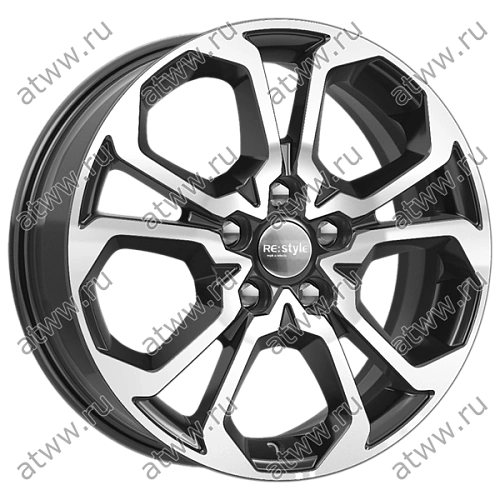 Диски литой K&K КС892 6,5x17 5*114,3 Et:50 Dia:60,1 Алмаз черный Екатеринбург