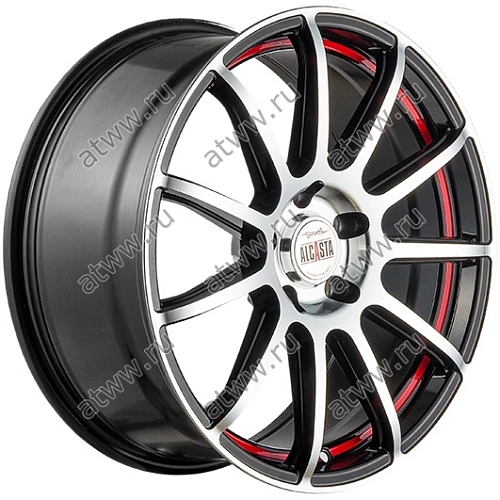 Диски литой ALCASTA M25 8x18 5*120 Et:42 Dia:67,1 BKFRSI Екатеринбург