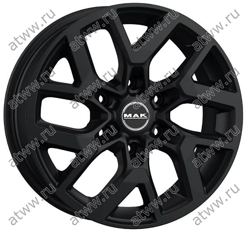 Диски литой MAK Gravel 6,5x16 6*130 Et:62 Dia:84,1 Matt Black Екатеринбург