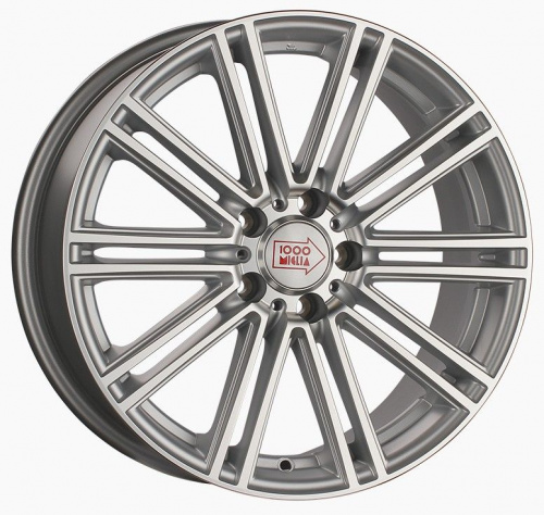 1000 Miglia MM1005 8x18 5*112 Et:35 Dia:66,6 Matt Silver Polished