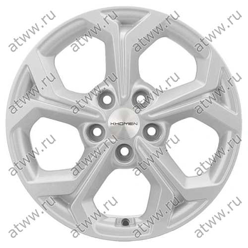 Диски литой Khomen 1606 6,5x16 5*114,3 Et:50 Dia:66,1 F-SILVER Екатеринбург