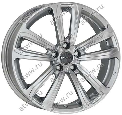 Диски литой MAK Magma 7x17 5*114,3 Et:55 Dia:56,1 Silver Екатеринбург