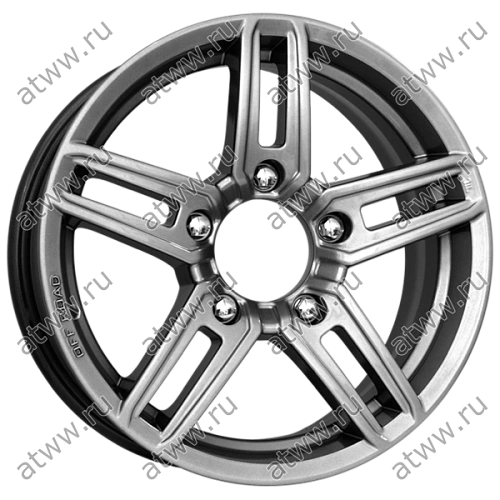 Диски литой K&K Дон 6,5x16 5*139,7 Et:40 Dia:98 дарк платинум Екатеринбург