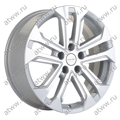 Диски литой Khomen 1803 7x18 5*114,3 Et:35 Dia:60,1 F-SILVER-FP Екатеринбург