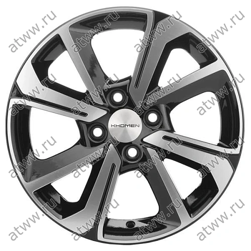 Диски литой Khomen 1501 6x15 4*100 Et:37 Dia:60,1 BKF Екатеринбург