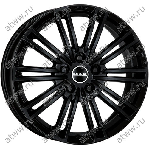 Диски литой MAK York 8x19 5*108 Et:42 Dia:63,3 Gloss Black Екатеринбург