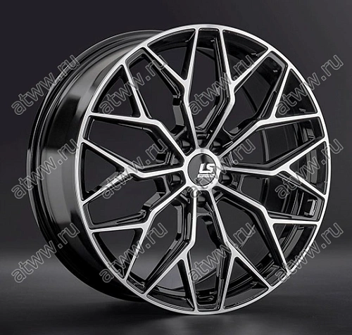 Диски литой LS wheels FlowForming RC88 8,5x20 5*114,3 Et:30 Dia:60,1 bkf Екатеринбург
