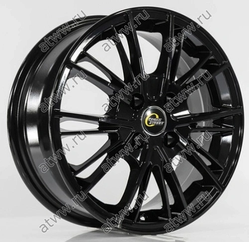 Диски литой CROSS STREET CR-26 6x15 4*100 Et:37 Dia:60,1 black Екатеринбург