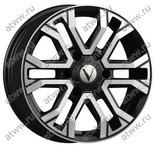 Диски литой N2O V2254 7,5x17 6*139,7 Et:38 Dia:67,1 BFP Екатеринбург