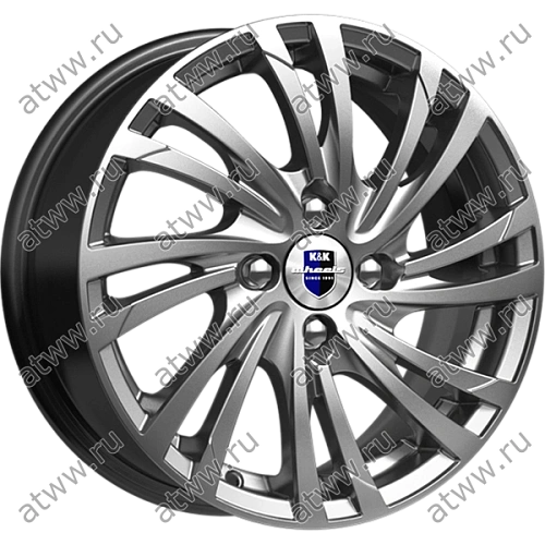 Диски литой K&K Мейола 6x15 4*100 Et:50 Dia:60,1 дарк платинум Екатеринбург