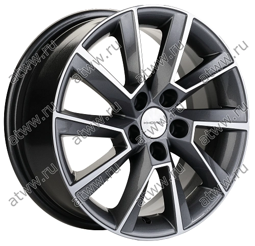 Диски литой Khomen 1604 6x16 5*100 Et:38 Dia:57,1 GRAY-FP Екатеринбург