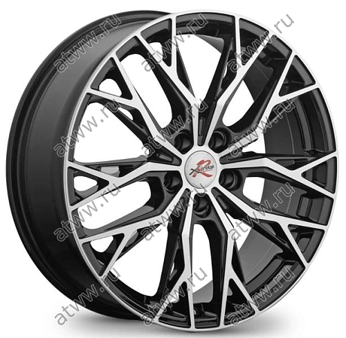 Диски литой X'trikeRST R119 7x19 5*114,3 Et:45 Dia:67,1 BK/FP Екатеринбург