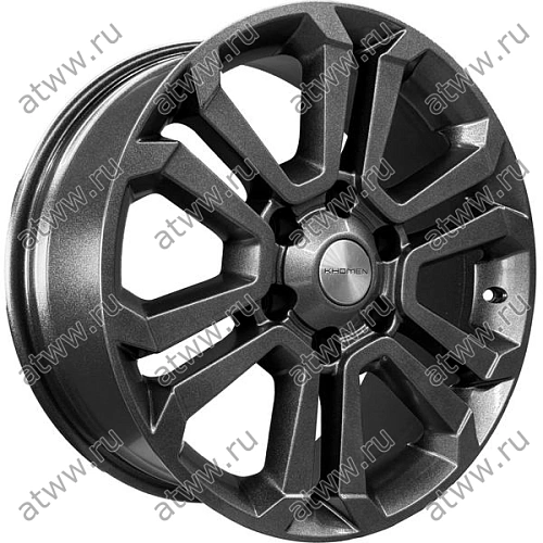 Диски литой Khomen KHW1817 7,5x18 6*139,7 Et:25 Dia:106,1 Gray Екатеринбург