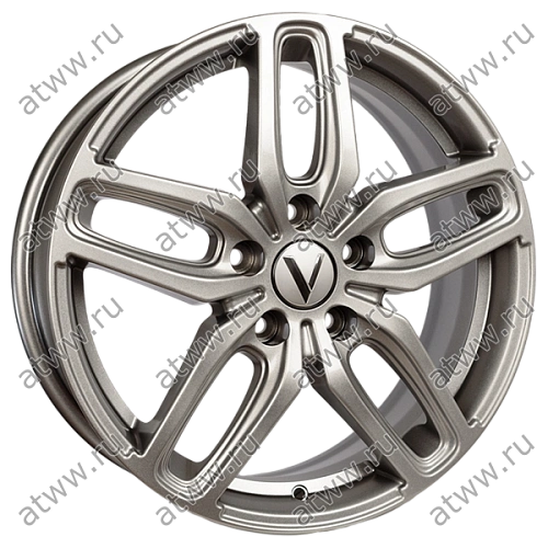 Диски литой Вектор В199 6,5x17 4*100 Et:41 Dia:60,1 СИЛЬВЕР Екатеринбург