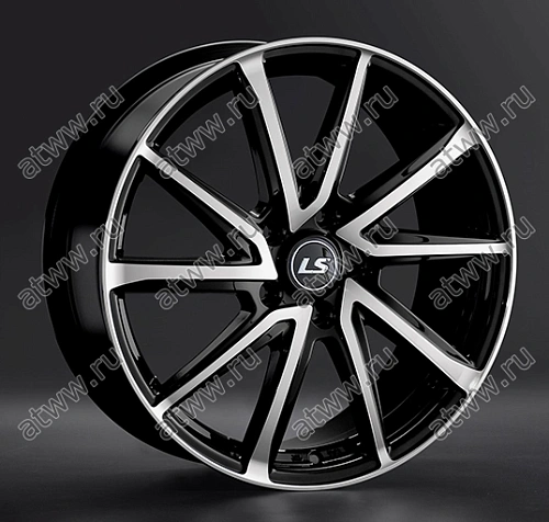 Диски литой LS wheels LS1290 7x17 5*100 Et:55 Dia:56,1 bkf Екатеринбург