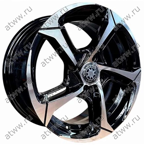 Диски литой VIVE V-05 7,5x17 5*114,3 Et:40 Dia:67,1 Machine spoke Екатеринбург