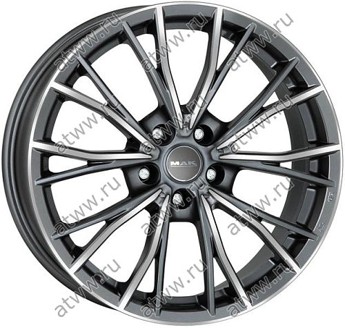 Диски литой MAK Mark 8x18 5*112 Et:30 Dia:66,6 Gunmetal Mirror Face Екатеринбург