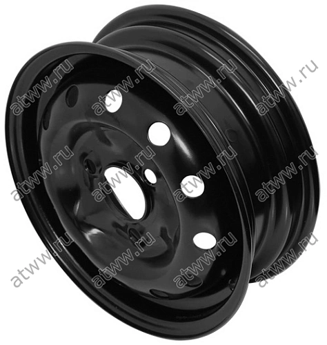 Диски штамповка Аккурайд VAZ 1111 4x12 3*98 Et:40 Dia:60,1 черный Екатеринбург