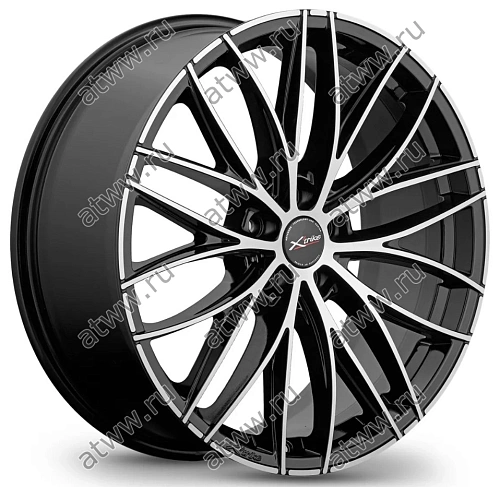Диски литой X'trike X-141 8x20 5*108 Et:41 Dia:65,1 BK/FP Екатеринбург