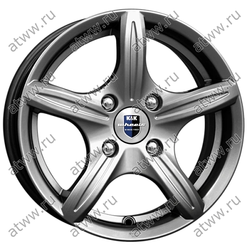 Диски литой K&K Мирель 6x14 4*98 Et:25 Dia:67,1 сильвер Екатеринбург