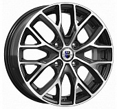 K&K Лилиом-оригинал 6x16 4*100 Et:41 Dia:60,1 алмаз черный