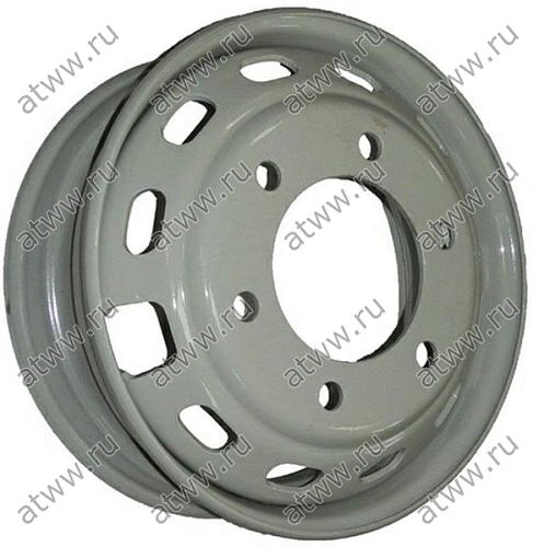 Диски штамповка ГАЗ Валдай 6x17 6*222,25 Et:115 Dia:160,2 серый Екатеринбург