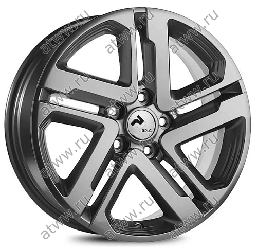 Диски литой RPLC Chg6 7x17 5*114,3 Et:45 Dia:60,1 BLK Екатеринбург