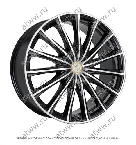Диски литой Eta Beta PREGIO 8x18 5*120 Et:35 Dia:78,1 Black Matt Polish Екатеринбург