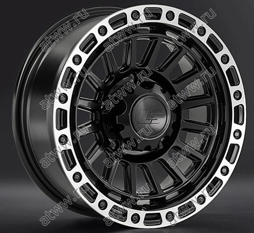 Диски литой LS wheels LS1386 7x15 5*139,7 Et:0 Dia:108,1 BKSL Екатеринбург