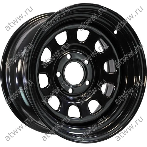Диски штамповка Zepp 4х4 8x16 5*139,7 Et:-25 Dia:110,1 Semicircle Gloss Black Екатеринбург