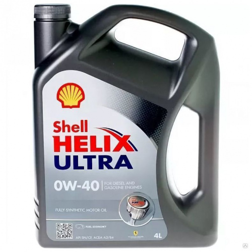 М/м Shell Helix Ultra 0W40 (синт.) 4л
