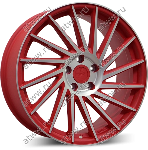 Диски литой Keskin Tuning KT17 8,5x19 5*112 Et:45 Dia:72,6 Matt_Red_Front_Polish Екатеринбург
