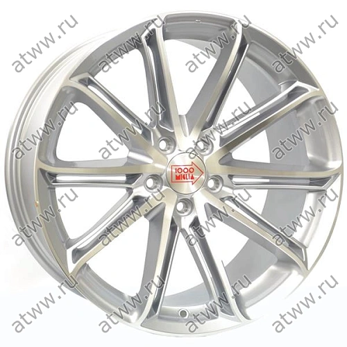 Диски литой 1000 Miglia MM1007 7,5x17 5*108 Et:40 Dia:63,3 Silver Gloss Polished Екатеринбург