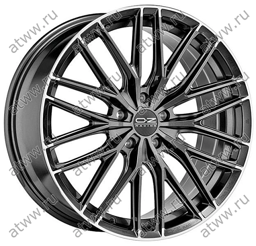 Диски литой OZ Gran Turismo HLT 8,5x19 5*114,3 Et:35 Dia:75 Star Graphite Diamond Lip Екатеринбург