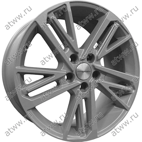 Диски литой Khomen KHW1815 8x18 5*114,3 Et:40 Dia:66,6 F-Silver Екатеринбург