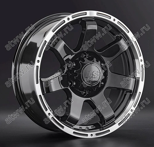 Диски литой LS wheels LS1289 7,5x17 6*139,7 Et:25 Dia:106,1 bkl Екатеринбург
