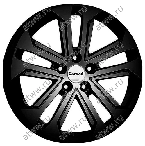 Диски литой Carwel Витус 7x18 5*114,3 Et:45 Dia:60,1 BK Екатеринбург