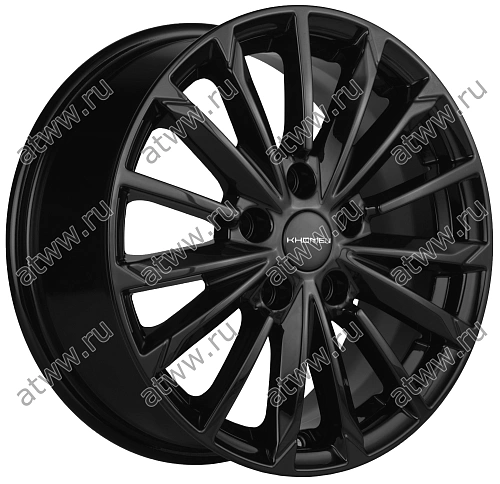 Диски литой Khomen 1611 6,5x16 5*114,3 Et:45 Dia:54,1 Black Екатеринбург