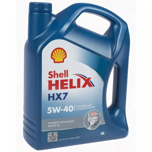 М/м Shell Helix HX7 5W40 4л п/синт