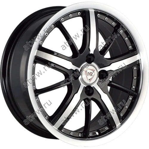 Диски литой NZ SH663 7x18 5*105 Et:38 Dia:56,6 BKFPL Екатеринбург