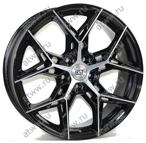 Диски литой X'trikeRST R139 7,5x19 5*114,3 Et:40 Dia:66,6 BK/FP Екатеринбург