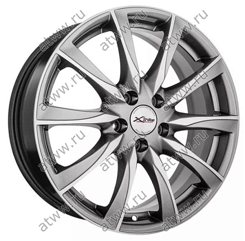 Диски литой X'trike X-120М 7x17 5*114,3 Et:37 Dia:66,6 HSB/FP Екатеринбург