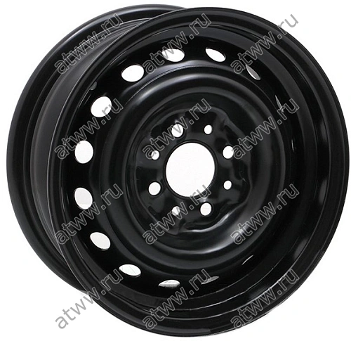 Диски штамповка Eurodisk 53A43C Renault Logan, Clio 5,5x14 4*100 Et:43 Dia:60,1 Black Екатеринбург